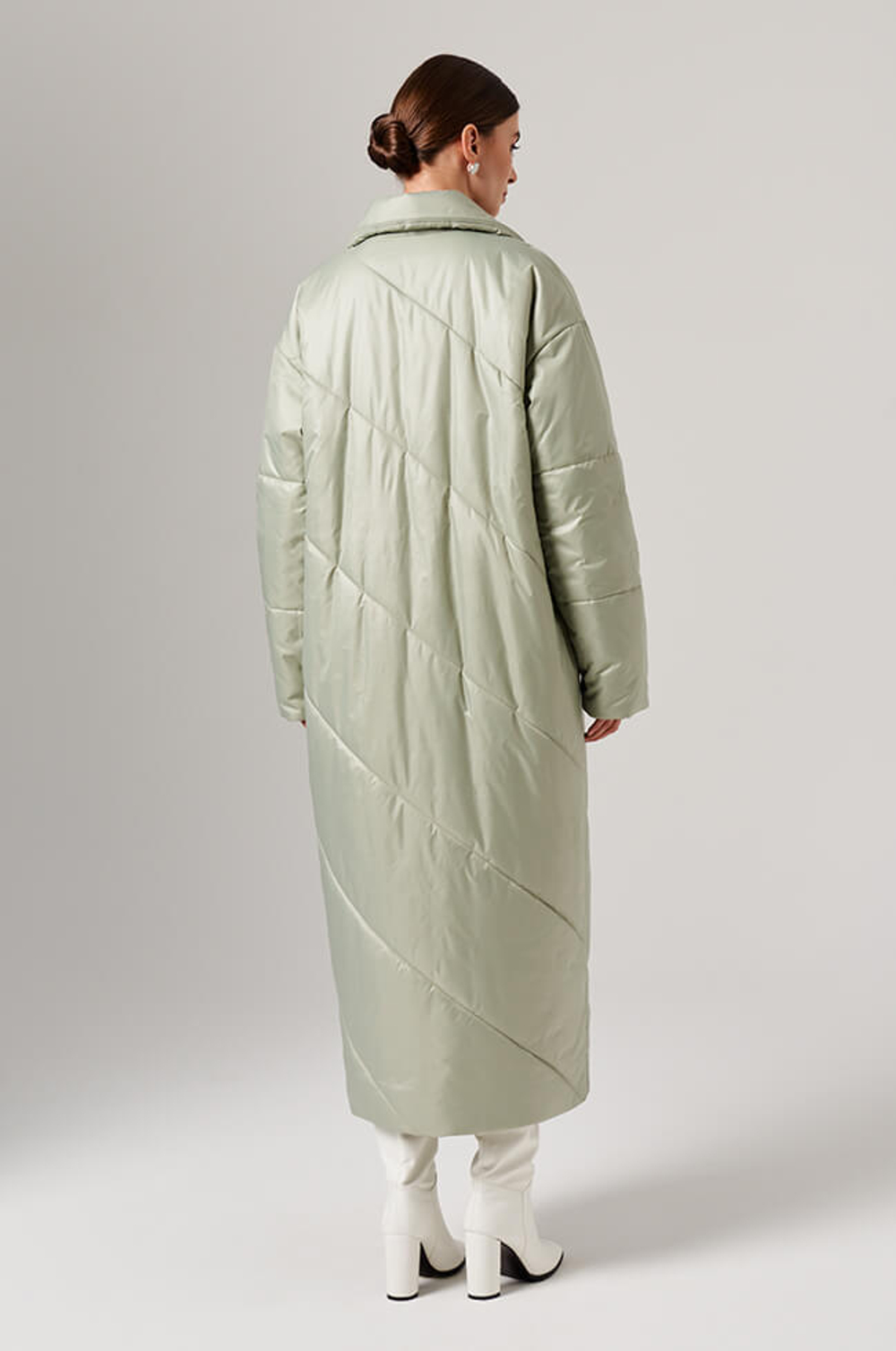 0109 Пальто женское (полынь)