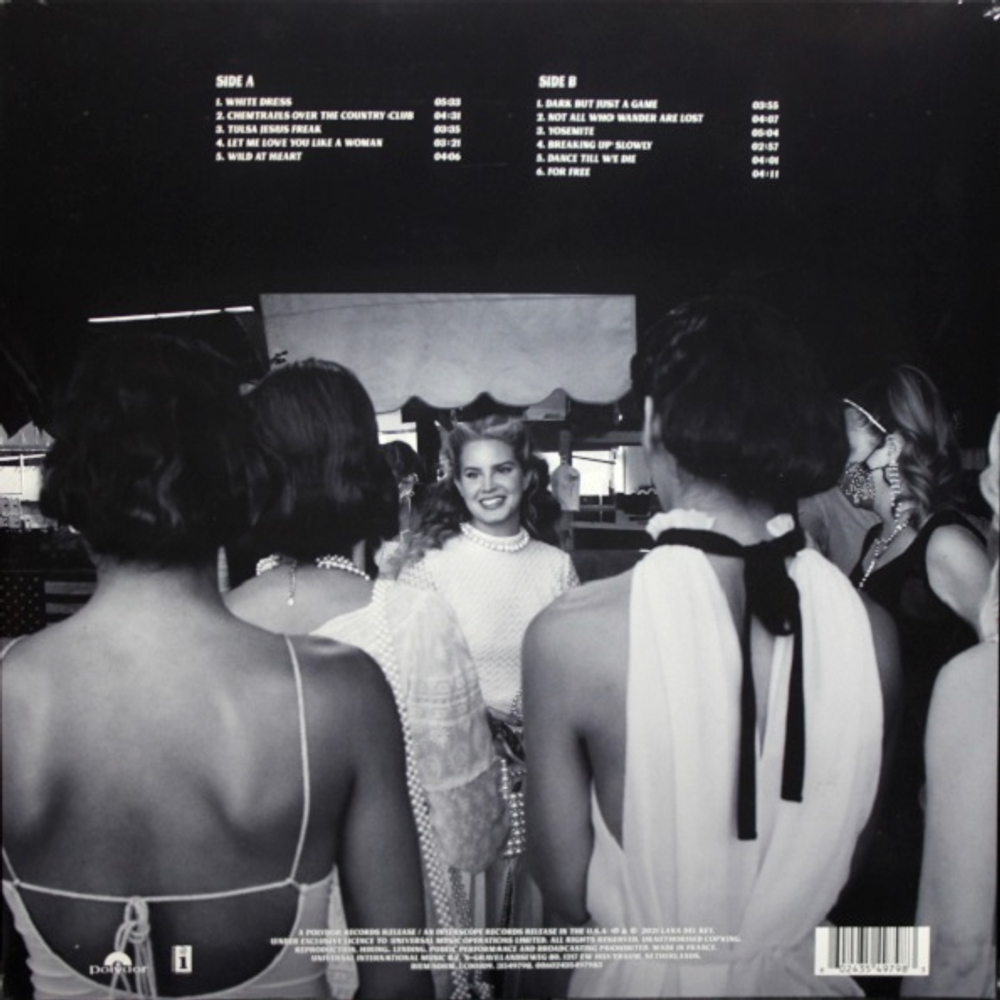 Lana Del Rey / Chemtrails Over The Country Club (Coloured Vinyl)(LP)