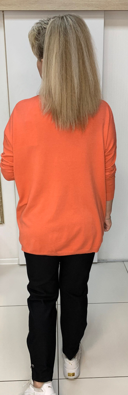 Джемпер-туника с "зайчиком" в кармашке