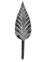 Кованое изделие Лист 150х45 (2 мм), вес:  0.05 кг.