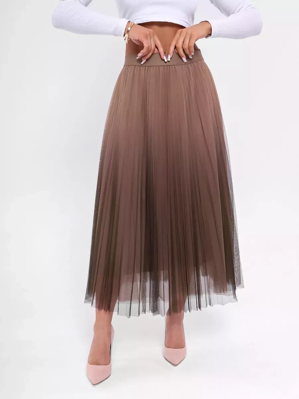 Юбка плиссированная пачка