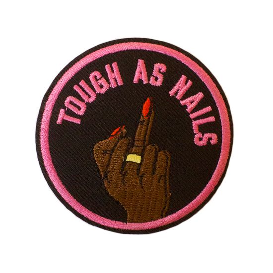 Нашивка на рюкзак и на одежду. Tough as Nails