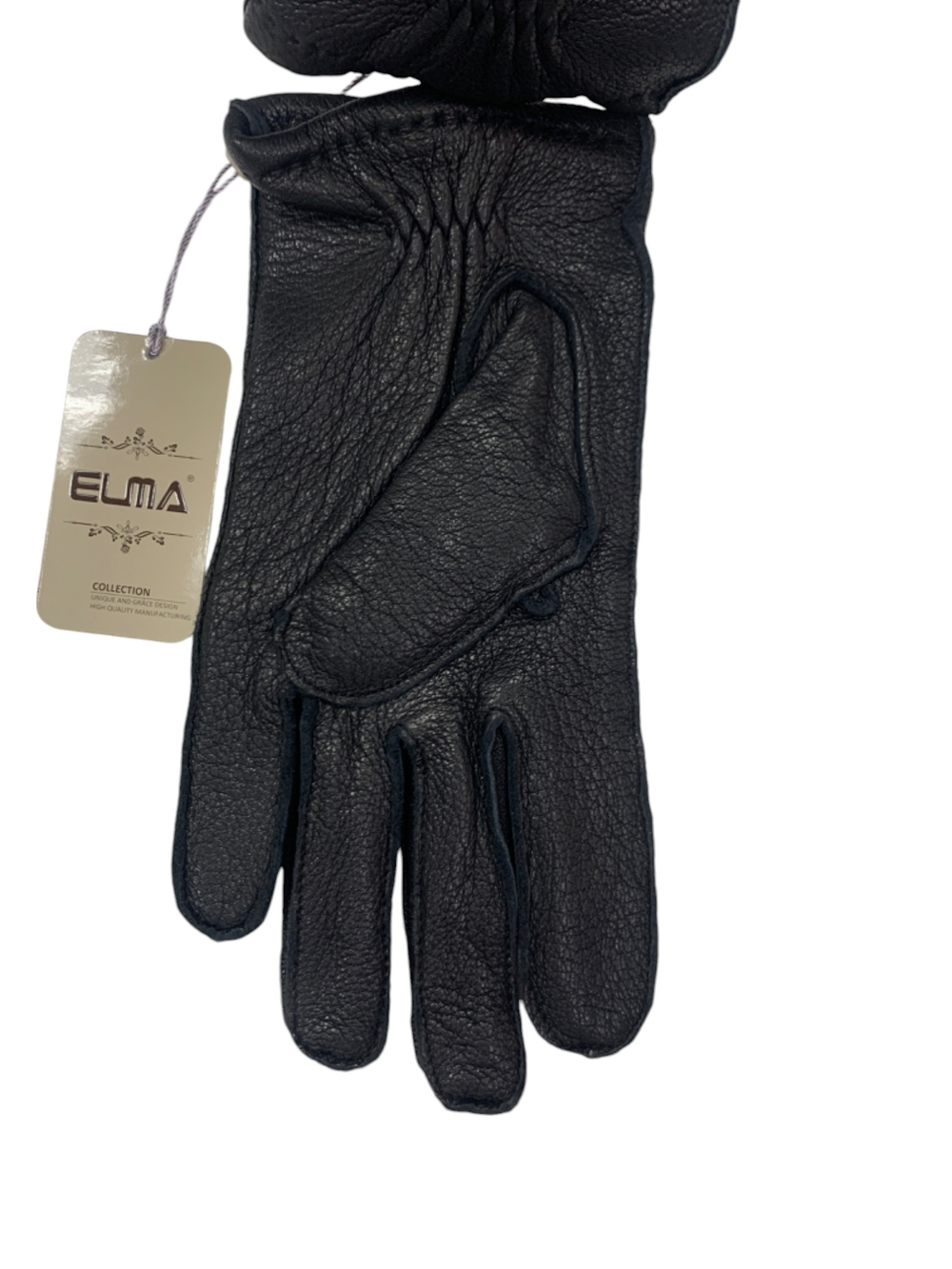 Перчатки. Мужские. Материал верха: Кожаные. Кожа оленя. Подклад: Трикотаж-шерсть.В упаковке 5 шт.