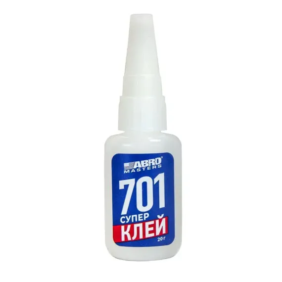 Клей супер ABRO MASTERS 701 20г 40754
