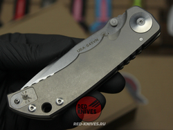 Нож Spartan Blades Harsey Titanium - рукоять серый титан + сухарь