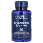 Life Extension, дополнительные ферменты, 60 капсул