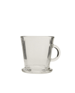 Zara Home чашка из стекла, цвет прозрачный, 8 см