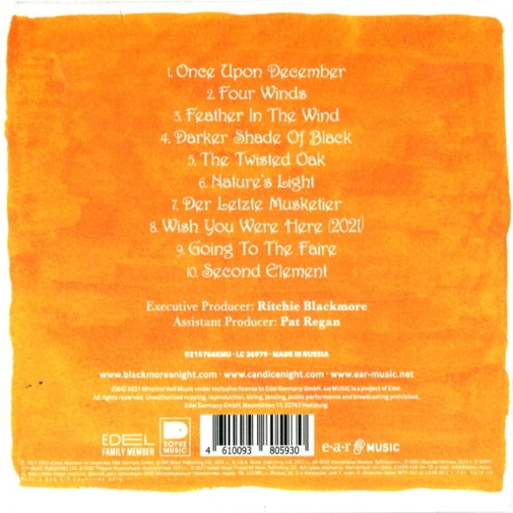 Blackmore's Night / Nature's Light (RU)(CD)