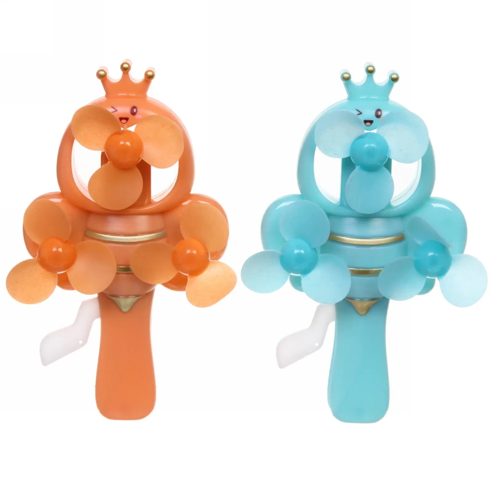 Вентилятор «Принцесса пчел» 20 см, микс цветов