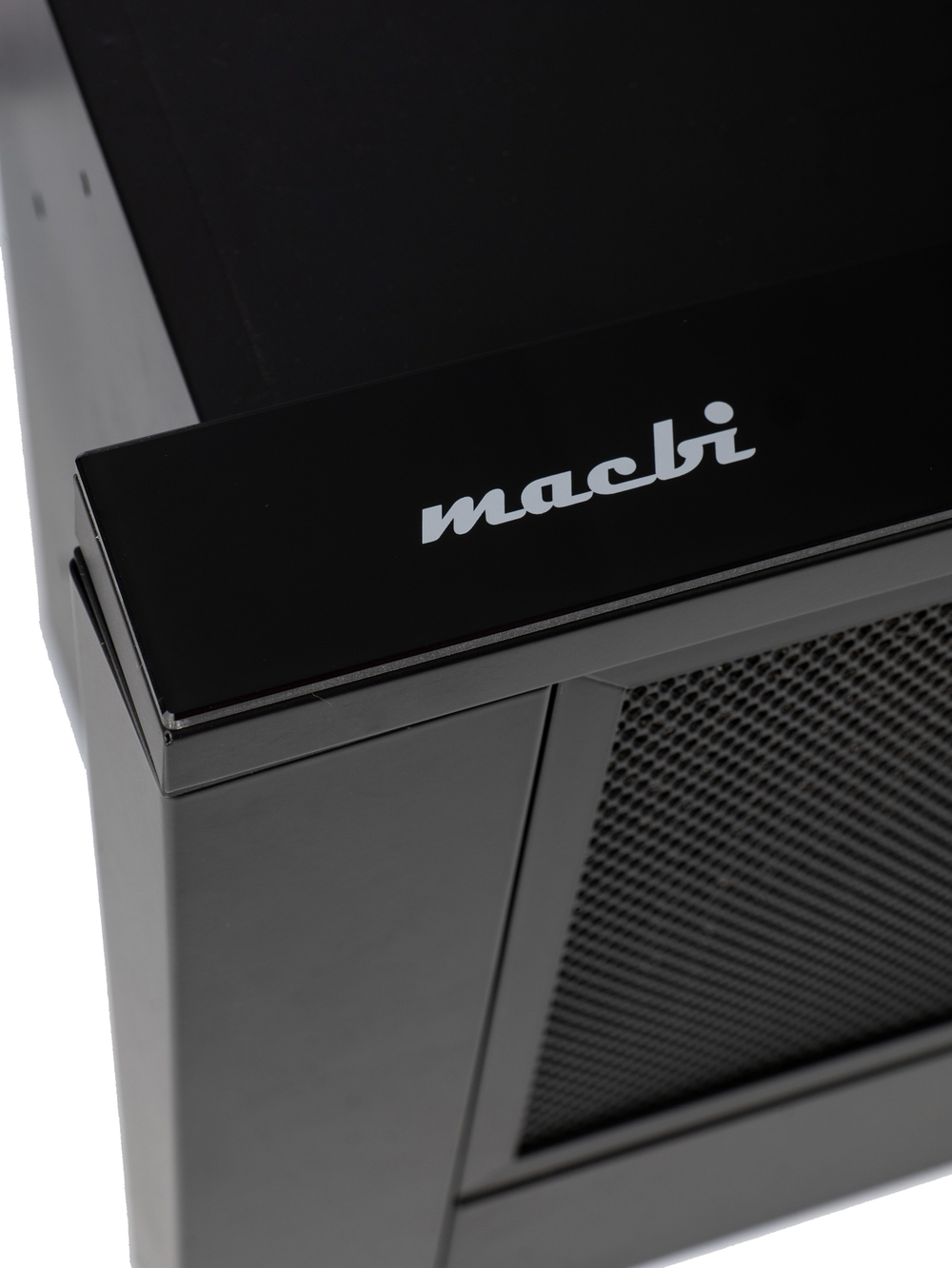 Кухонная вытяжка MACBI встраиваемая MTF 60-3-Fblack 800м3/ч Черная/черный фильтр (планка: акрил)