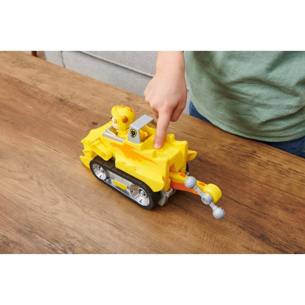Paw Patrol Rescue Knights - автомобильный бульдозер + фигурка рыцаря из щебня 20133699