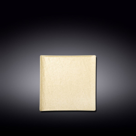 Тарелка квадр. 130*130 мм. Сэнд Wilmax