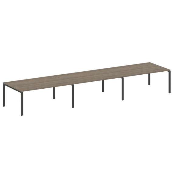 Метал Систем Переговорный стол (3 столешницы) на П-оразном м/к БП.ПРГ-3.5