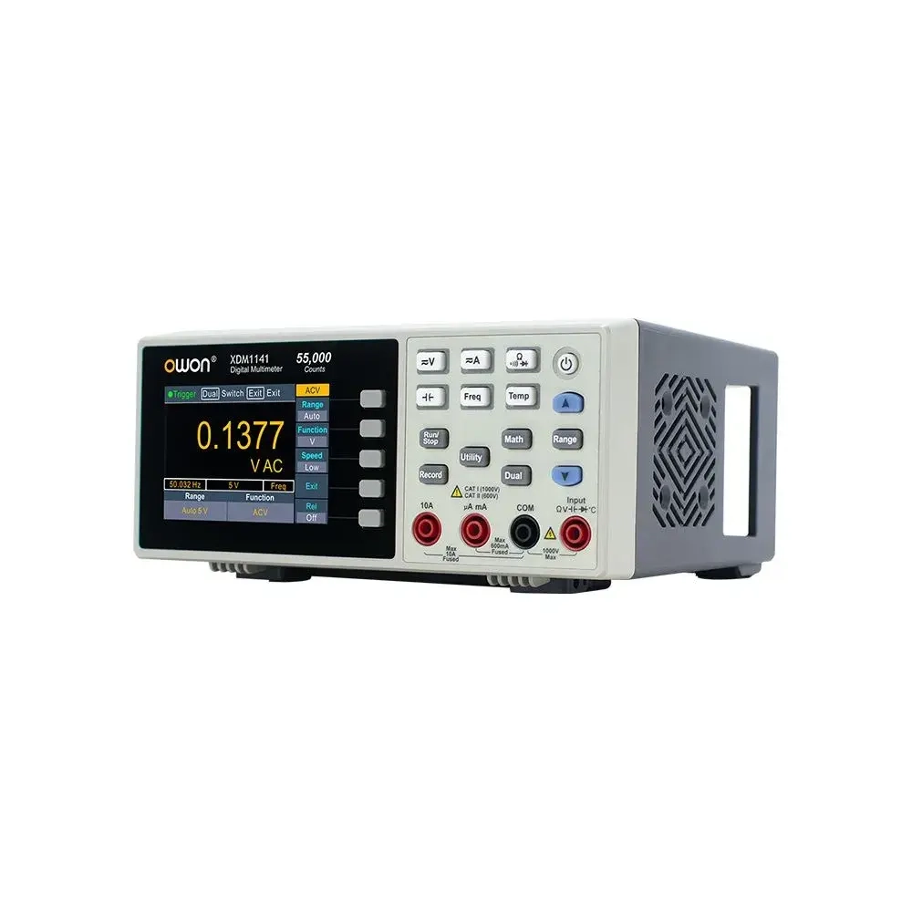Mультиметр XDM1141 OWON настольный цветной LCD разрядность 55000