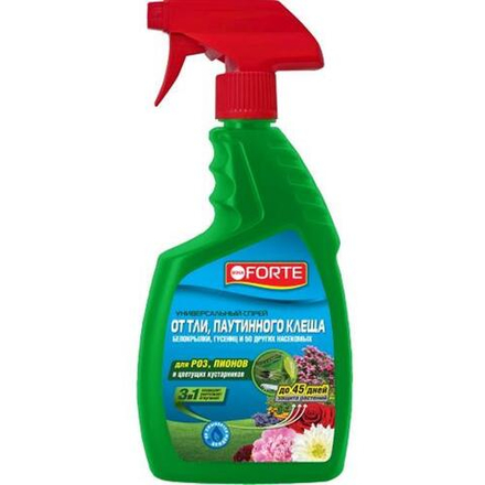 Спрей BONA FORTE от тли,паутинного клеща и др.насекомых 750мл /8