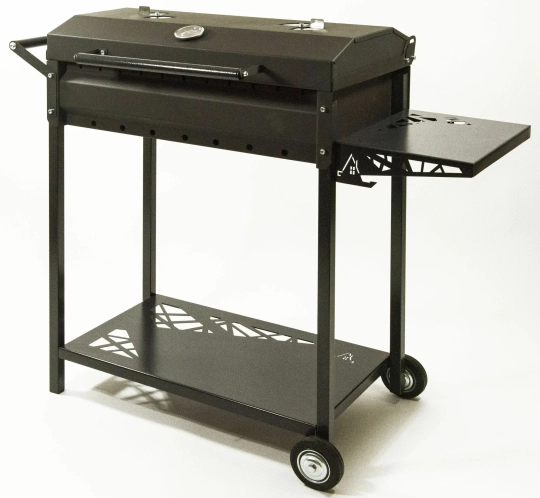 Мангал-барбекю Дачный Сезон "Кёльн", сталь, 2мм, 11 пазов для шампуров