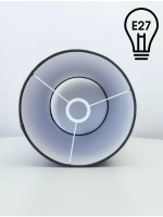 Абажур для торшера e27 тканевый декоративный