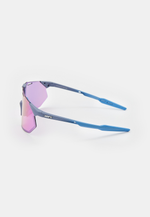 Спортивные очки 100% HYPERCRAFT SQ Satin Storm Metallic - Purple Mirror Lens