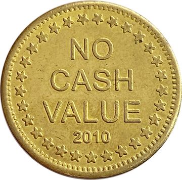 Игровой жетон казино «Freedom 2010 / No Cash Value»