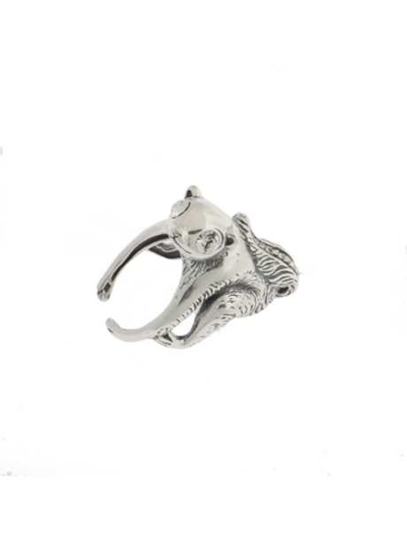 "Чини" кольцо в серебряном покрытии из коллекции "Вокруг света" от Jenavi