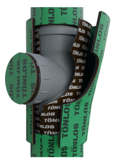 Комплект Tonlos Pipe Pro для шумоизоляции канализационных труб (4640107331957)