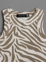 Летний кроп топ трикотажный детский