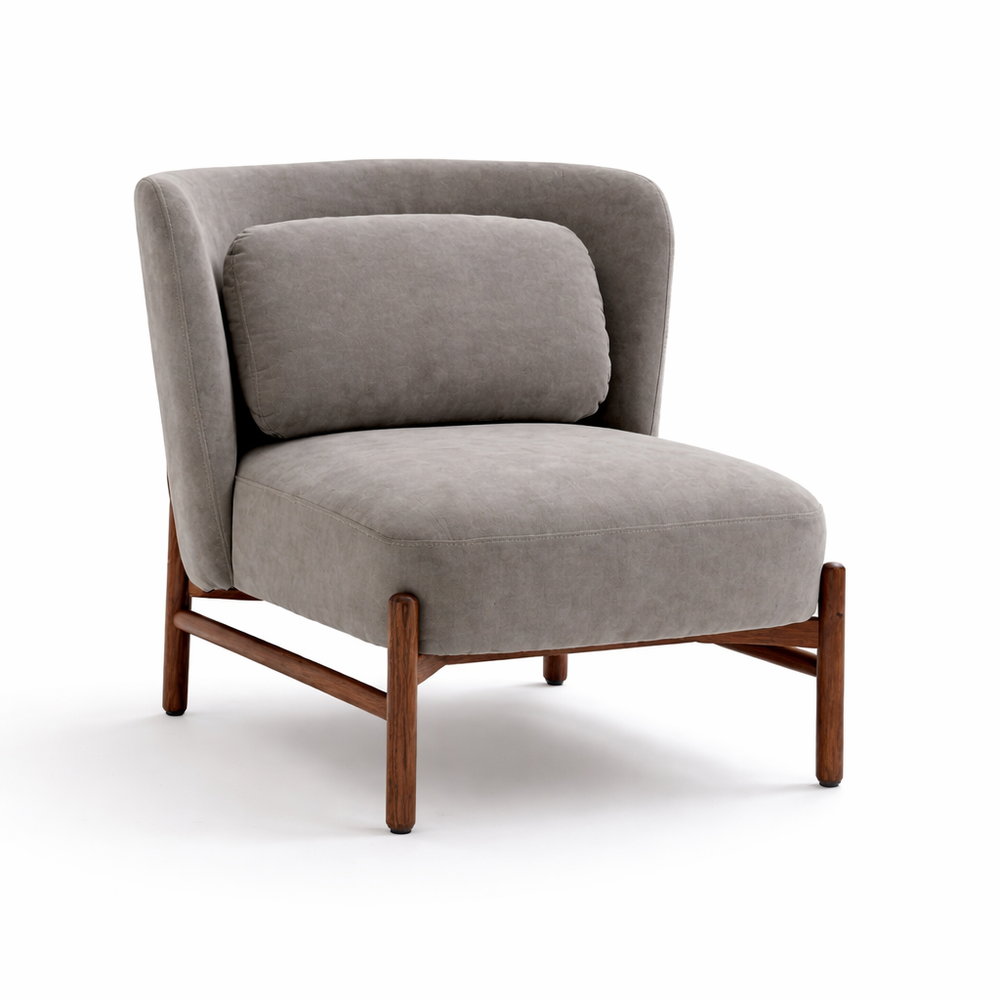 Дизайнерское кресло SIMON нубук