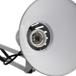 Настольный светильник ЭРА N-121-E27-40W-GY Е27 на струбцине серый