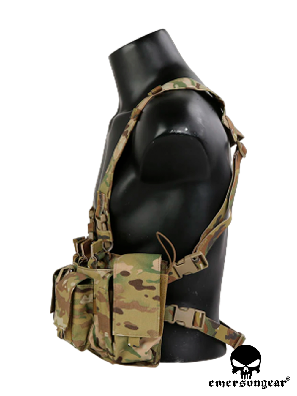 Разгрузочная система EmersonGear MF style UW Gen IV Tactical Chest Rig (EM7329MC). Мультикам