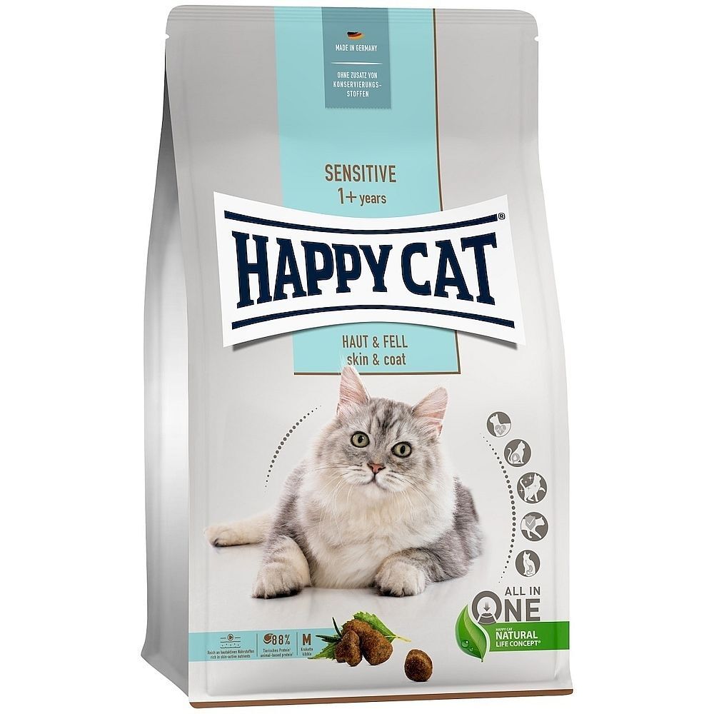 Happy Cat Sensitive Magen &amp; Darm корм для кошек с чувствительным пищеварением 0,3 кг