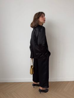 брюки-капри CLEMENT silk