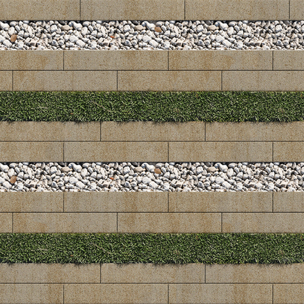 Тротуарная плитка ГАЗОННАЯ РЕШЕТКА - Искусственный камень Степняк