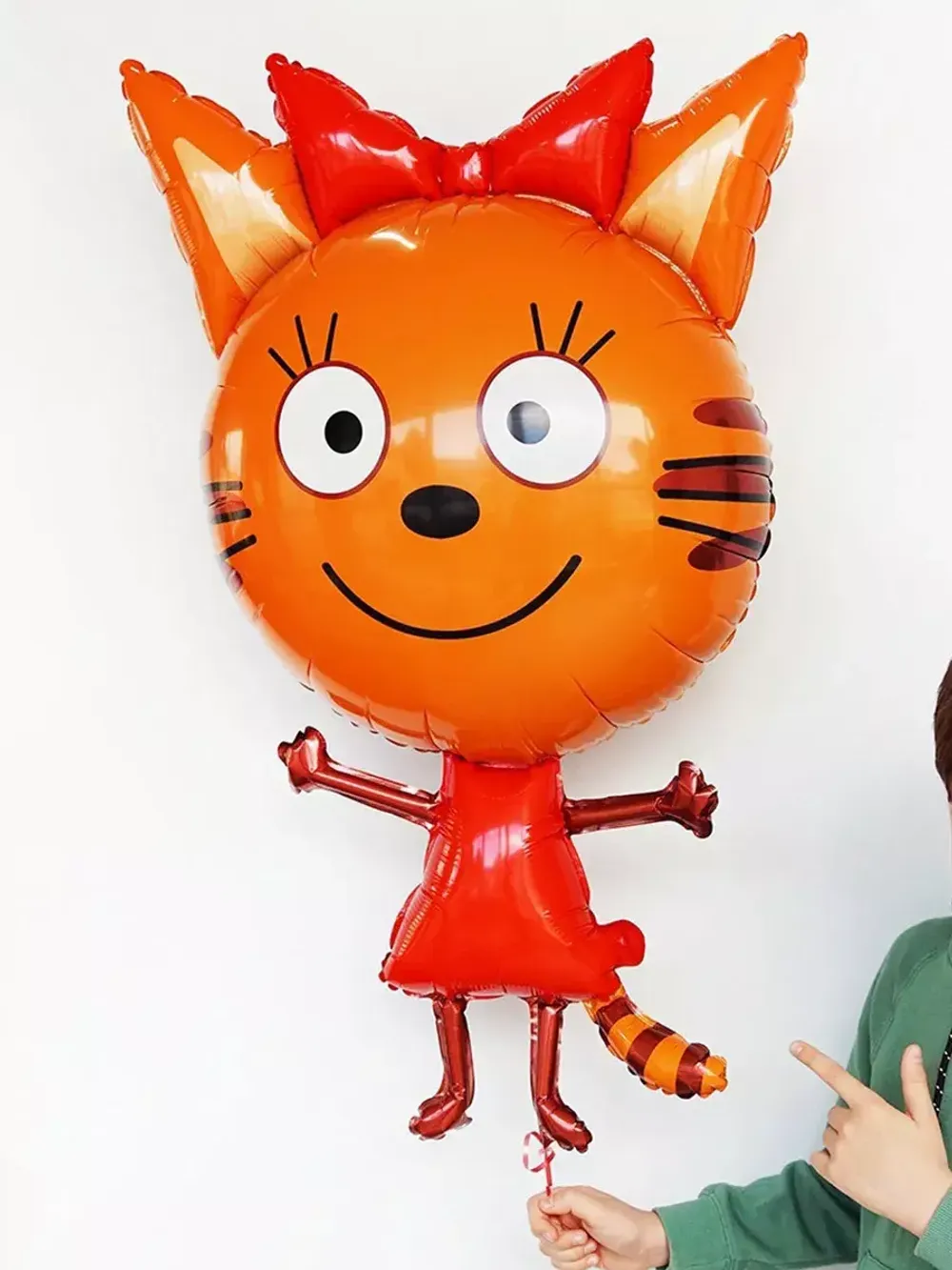 К Шар фигура Три Кота, Карамелька, 34"/86см  Изображение2