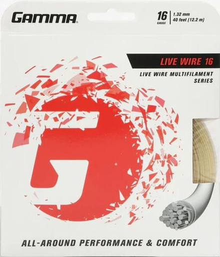 Теннисные струны Gamma Live Wire XP (12,2 m)