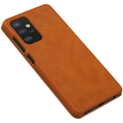 Кожаный чехол-книжка Nillkin Leather Qin для Samsung Galaxy A52