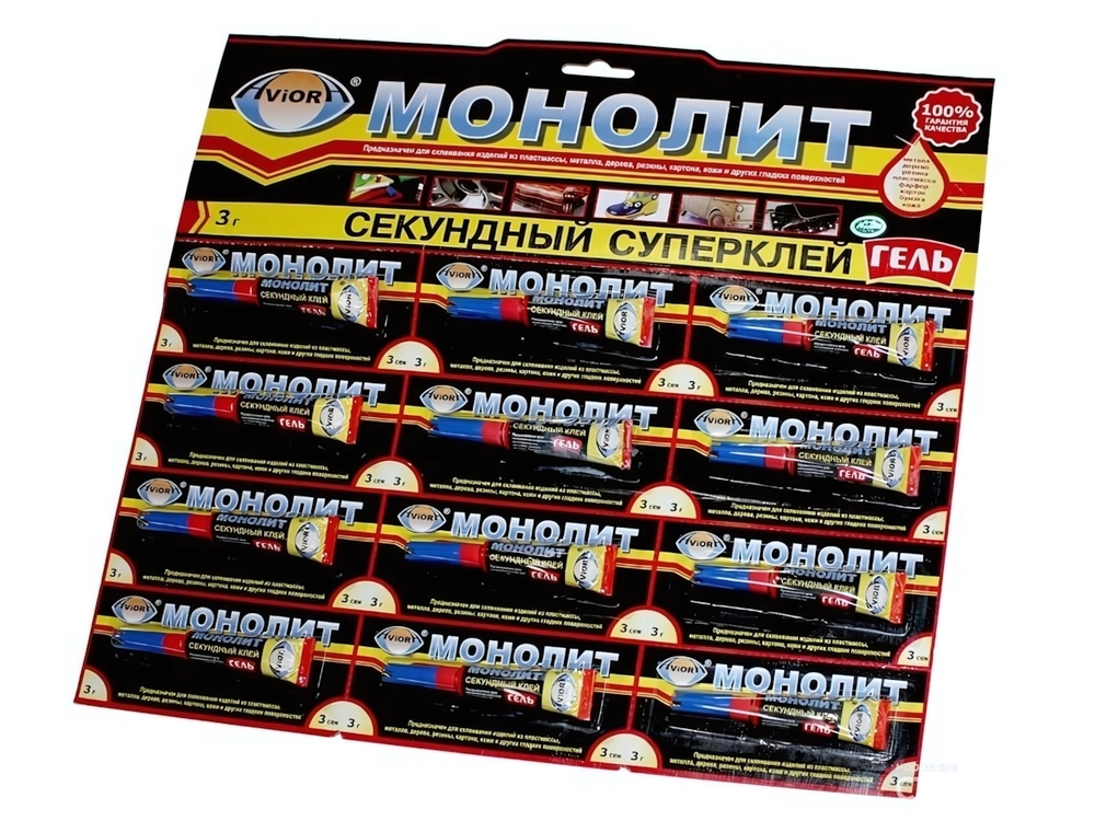 Клей Монолит ГЕЛЬ 3гр.