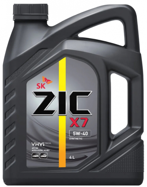 Масло моторное синтетическое ZIC X7 5W40 SP 4л