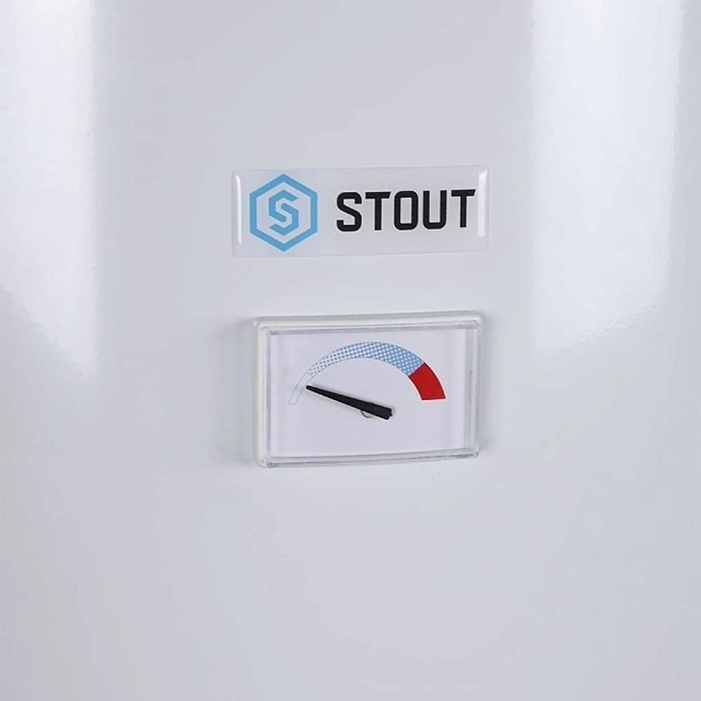 Бойлер комбинированного нагрева Stout 300 литров напольный c одним теплообменником, ТЭН 3 кВт