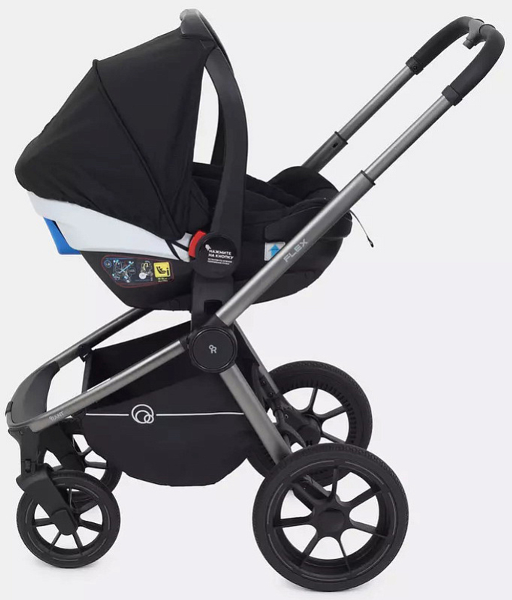 Детская коляска Rant Flex Pro 3 в 1 Black 2023