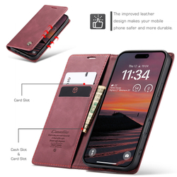 Чехол-книжка CaseMe Matte iPhone 17 Pro Max
