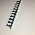 АПг  8мм "DO-1" 2,7м Серебро глянец Г-об. гибкий анод. алюм.