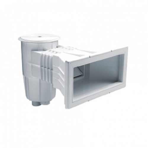 Скиммер из ABS-пластика, 15 л. c широким раструбом, подкл.внутр. 2"-1½", плитка