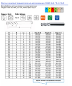 Фреза концевая тв.спл.   SA  AL φ6×15×50×d6-Z3 Aluminum
