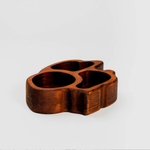 Менажница "Кролик" из Сибирского кедра