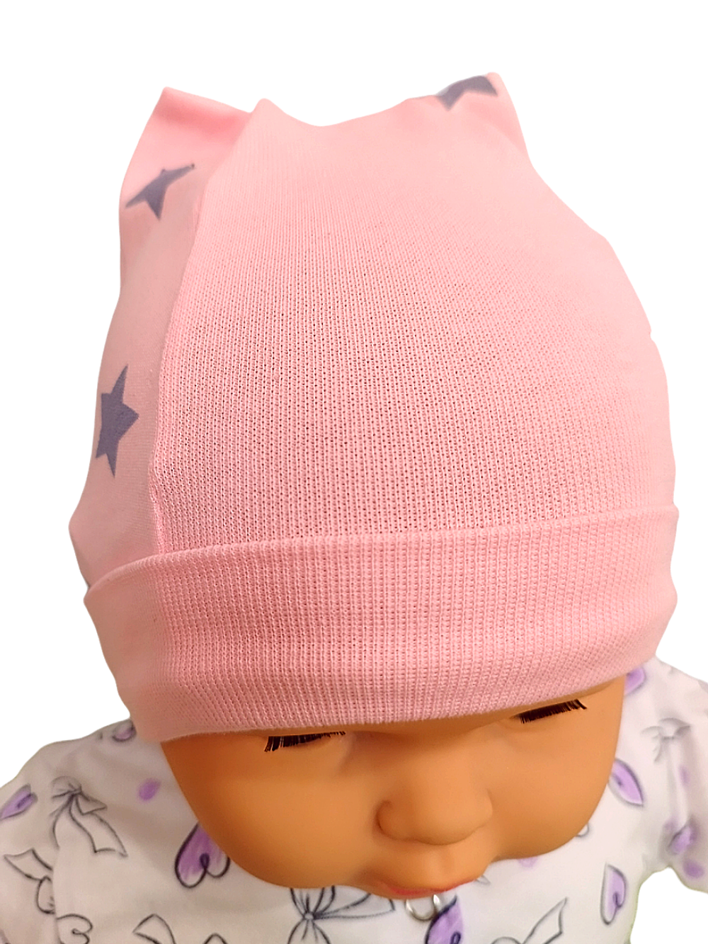 10212 Шапка со вставкой (46)