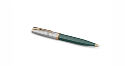 Шариковая ручка Parker 51 Premium Forest Green GT стержень: M, цвет чернил: black, в подарочной упаковке.