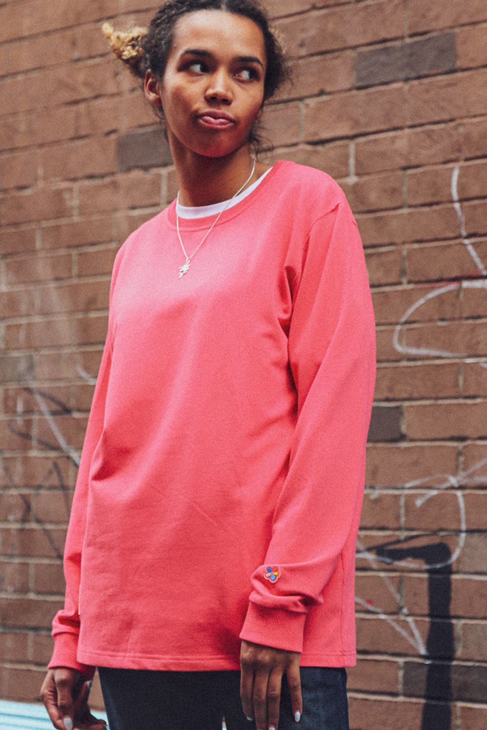 Лонгслив Коралл