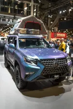 Платформа на крышу для Lexus GX 460 2010-2023 Лексус багажник на крышу свет ночные огни