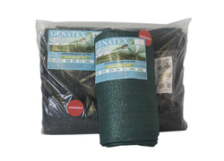 Сетка для затенения  60 грамм PRIVAL  для теплиц, навесов, заборов,(55% затенения)  размер 3х5м,  крепеж в комплекте.