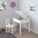 Стол детский - IKEA SUNDVIK/СУНДВИК ИКЕА,  58x45 см, белый